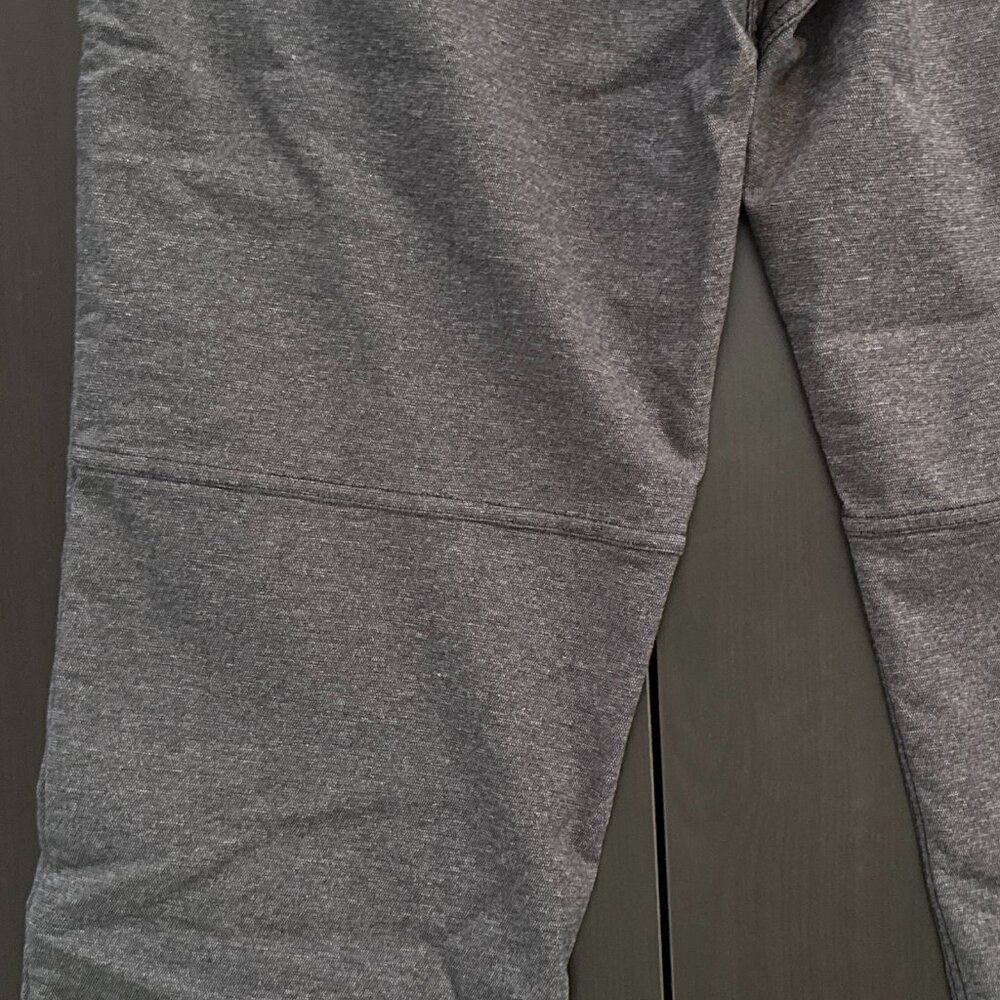 Men’s Lululemon ABC Pant Slim Tech Canvas 36x43 (TALL) Heathered Black - Picture 4 of 9